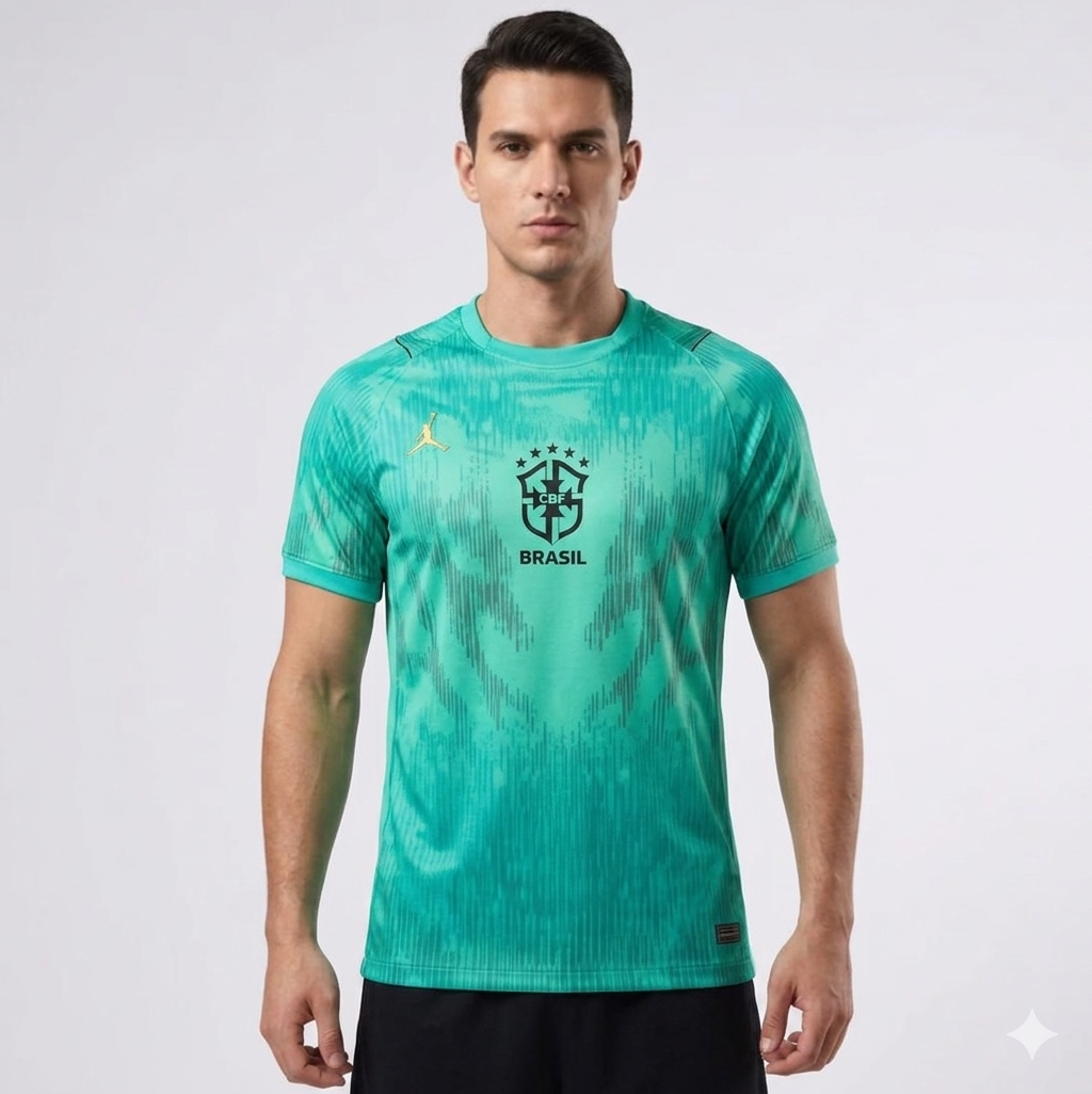 Camisa de Goleiro Brasil 2026 - Copa do Mundo