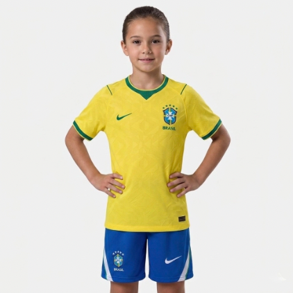 Kit Infantil Brasil Feminina I - Copa Do Mundo