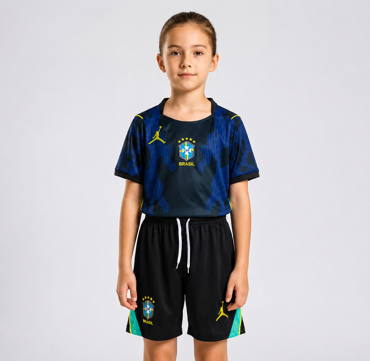 Kit Infantil Brasil Feminina II - Copa Do Mundo